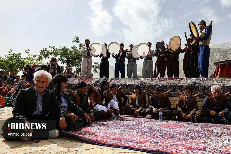 (تصاویر) مراسم آیینی کومسای در هورامان کردستان